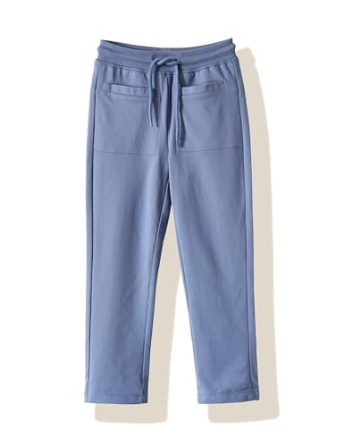 Image of Amazon Brand - Symbol Kids Girls Cotton Blend Straight Fit Track Pant