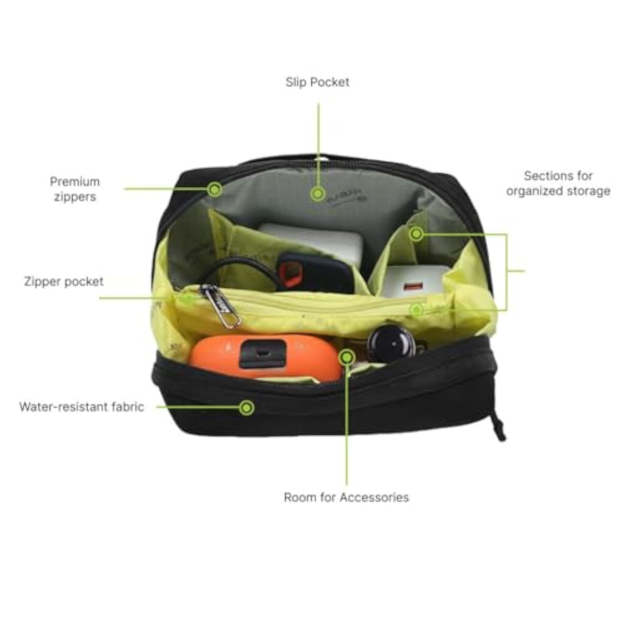 Hako Medium Water-Resistant Portable Organizer Kit Bag