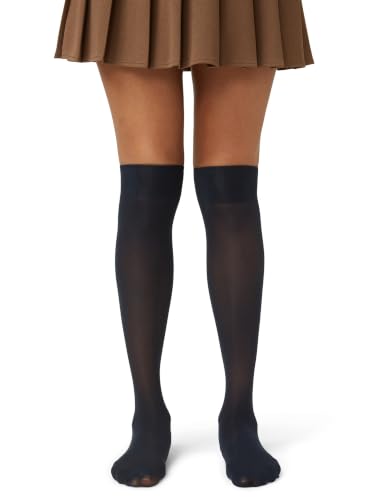 Image of HUE Women's Soft Opaque Knee High Socks for Women (Pack of 3)