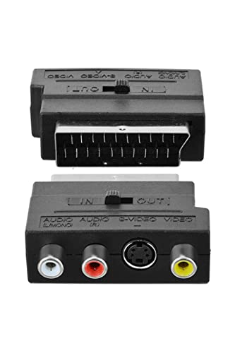 Scart Anahtarlı (in-out) Adaptör