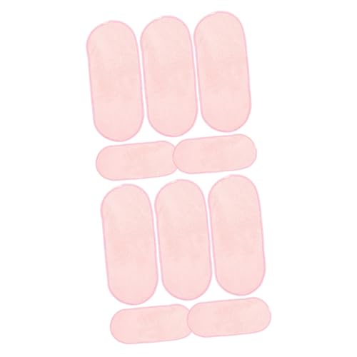TOYANDONA 10pcs Face Towel Reusable Makeup Remover Cloths for Washing Face Travel Camping Multipack