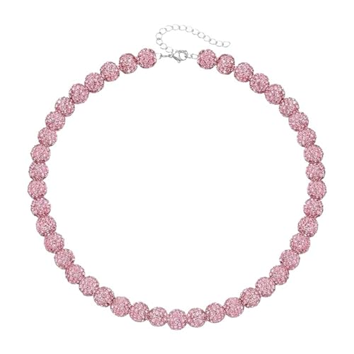 野球選手ネックレス メンズ - ラインストーンボールビーズチェーン、選手とファンのためのスポーツ(18inch_Type-13)