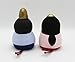 Waraku Fuuka Japanese Traditional Ceramic Figure Figurine Decoration Doll Statue Set for Good Luck (2 Hina Dolls)