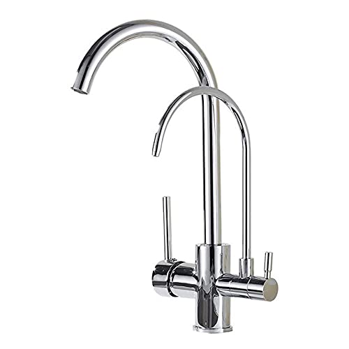 Robinet cuisine 3 voies laiton evite de percer l evier pour l eau filtree