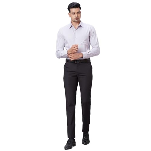 Image of Raymond Men's Structure Slim Fit Shirt