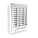 Zadro Rechargeable Led Lighted Fogless Shower Shaving Mirror, White, 1 Count (ZWTAR20W)