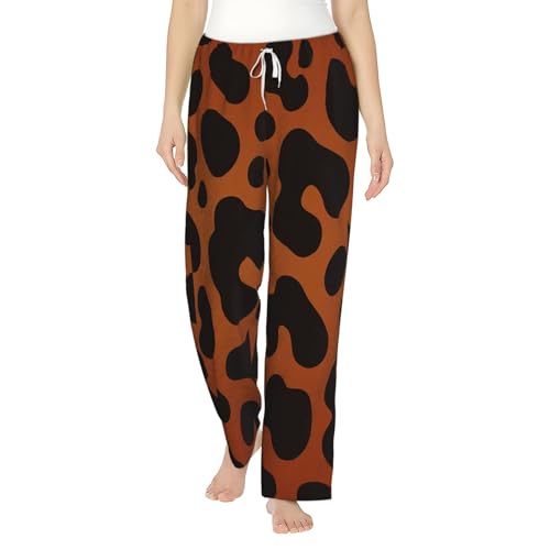 Pantalon confortable en flanelle pour femme chaud et anti-froid