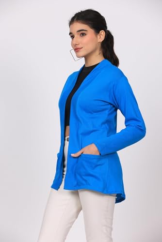 Image of Women's Cotton Shrugs with Pockets, Summer Shrugs for Ladies, Pack of Two