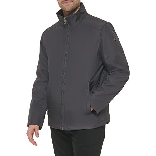 Image of Calvin Klein Men's Stand Collar Poly Jacket