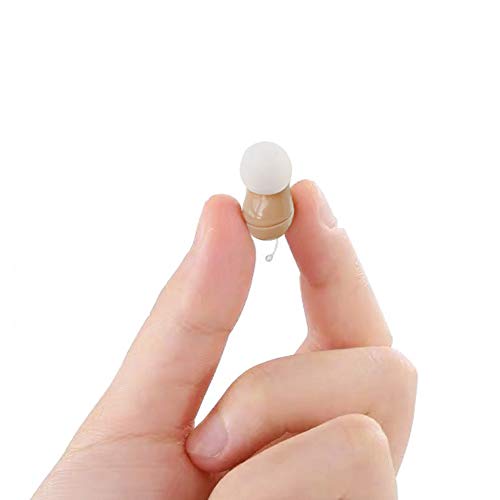 Mini Sound Amplifier, Small Back-Ear Sound Enhancer，Noise Reduction, Feedback Cancellation Enhances Speech，Applicable to Adults, The Elderly, Children.Fit Both Right and Left Ear（Two-Year Warranty）