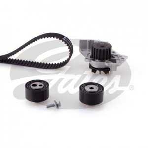 GATES KP15524XS Bomba de agua + kit de correa de distribución Número de dientes: 141 25,4 mm con bomba de agua Compatible con PEUGEOT 206 Fastback 2A/C 406 8B, SUZUKI Grand Vitara I SUV FT, HT