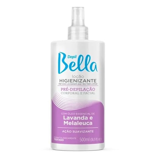 Loção Higienizante de Lavanda e Melaleuca, Depil Bella, Pequeno