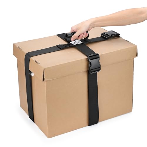 JIPIMON Alça de transporte de caixa com alça ajustável cinto estilo cruz alças de transporte para mo