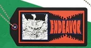 Ichiban Kuji My Hero Academia Fight On! F Prize Rubber Key Chain Endeavor
