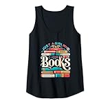 Photo Gallery donna retro just a girl who loves books lettore di topi di biblioteca vintage canotta Photo Gallery donna retro just a girl who loves books lettore di topi di biblioteca vintage canotta