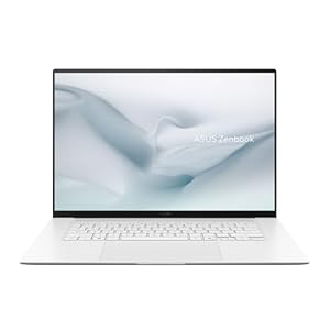 ASUS Zenbook S16 | Scandinavian White | 16" WQXGA+ OLED | AMD Ryzen AI 9 465 | RAM: 32GB | SSD: 1TB | beleuchtete Tastatur | Aluminium | Copilot+ | Windows 11 Pro