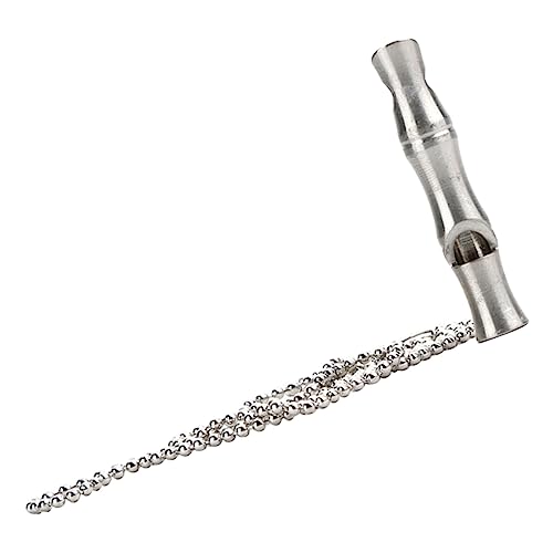 VANZACK Dog Training Whistle Silent Whistle with Chain for Pet Training Lightweight and Portable for Outdoor Use for Dogs and Birds