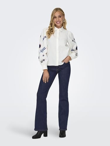 ONLY Jean Flared ONLWAUW Taille Haute Flared Fit Jeans 34 / L34 - vue 5