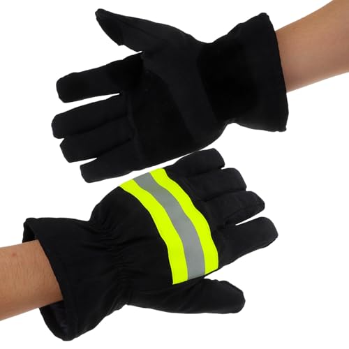 Guantes ignífugos de algodón Abaodam: protección térmica de emergencia para bomberos 4