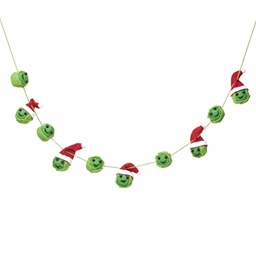 Christmas Sprout Felt Bunting