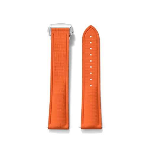 [] YingYou 20mm 21mm 22mm \tgFKMo[EHb`Xgbv JeBG TgX IK AP plC ZLI tbgGh jo[TΉ(Orange,20MM_NO BUCKLE)