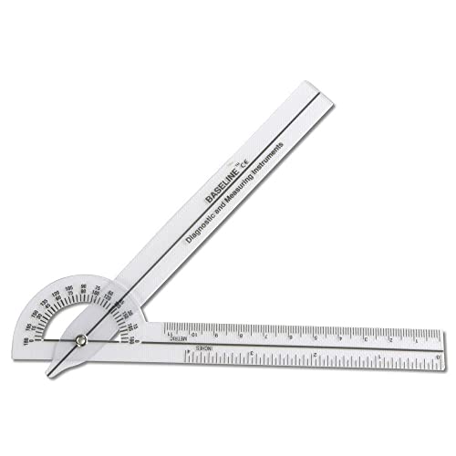 Baseline 12-1005 Taschen Goniometer, 180 Grad, 13 cm