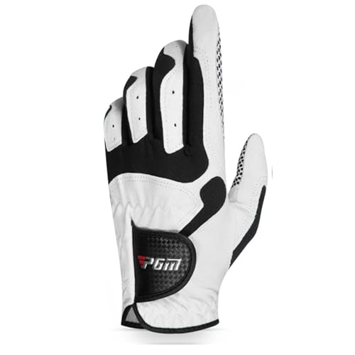 Guantes de golf deportivos mano izquierda con tejido transpirable