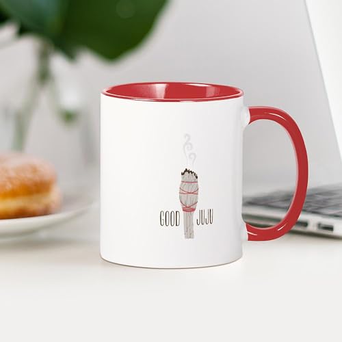 Taza de cerámica blanca 11 oz CafePress miniatura 4