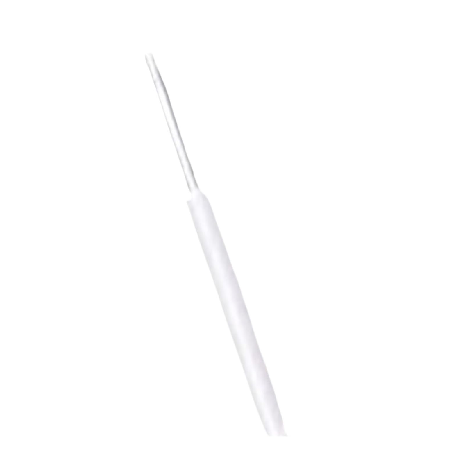 Cable electrónico de 100m 1423 PTFE Micro Fino 38/36/34/30/28/26/24AWG Cable de Cobre de un Solo núcleo Chapado en Plata(White 100m,34AWG)