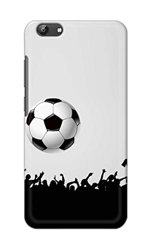 Image of Printed Hard Back Cover Case for Vivo Y69 Back Cover (Football Icon) -1302