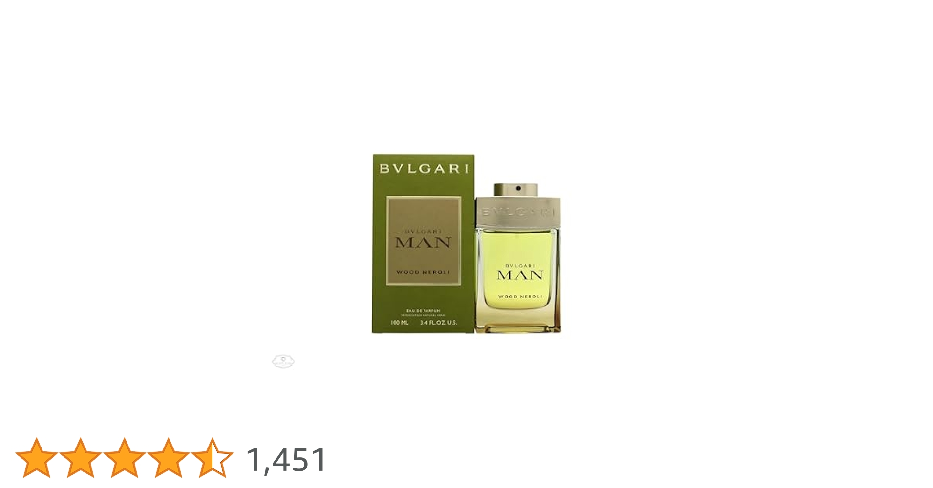 Bvlgari Man Wood Neroli Eau de Perfume for Men, 100 ml