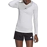 adidas womens Team Base Tee White Medium