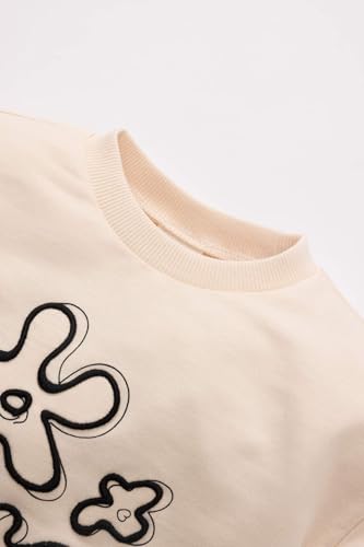 DeFacto Baby Mädchen Pullover, süßer Baby Pullover mit Langen Ärmeln - kuscheliges Baby Sweatshirt niedliches Baby Shirt Langarm für Mädchen, hochwertiger Kinderpullover,Lt.pink,18-24 Monate