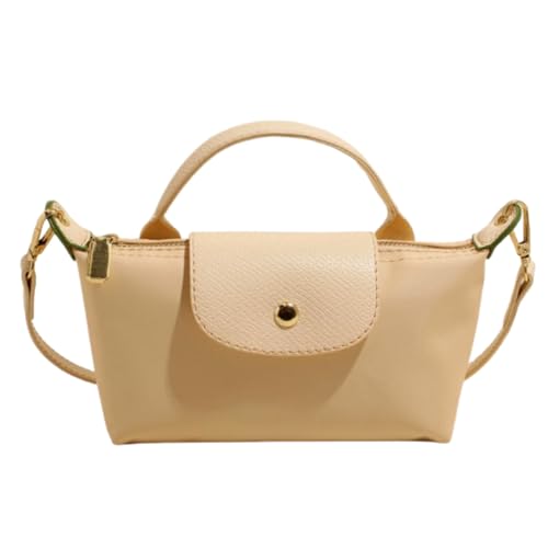Générique Petit Sac a Main Femme, Sac bandoulière mini Tendance, Sac à Main avec Bandoulière Ajustable pour Femme (Jaune)