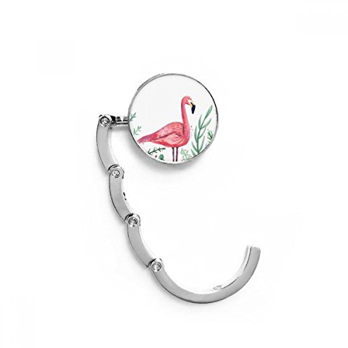 Accroche-sac pliable flamingo au bureau et au restaurant