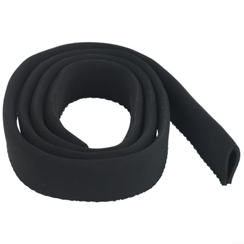 Copertura per tubo di idratazione in neoprene, 92 cm, isolata, protezione termica, per escursionismo, campeggio, ciclismo, compatibile con tubi per sacca idrica, diametro 9,8-10 mm, colore nero