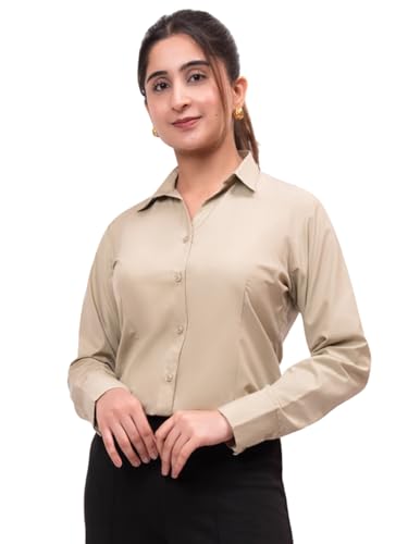 Image of ESTA Women Full Sleeve Stylish Western Official Formal Shirts Regular fit Shirts for Women