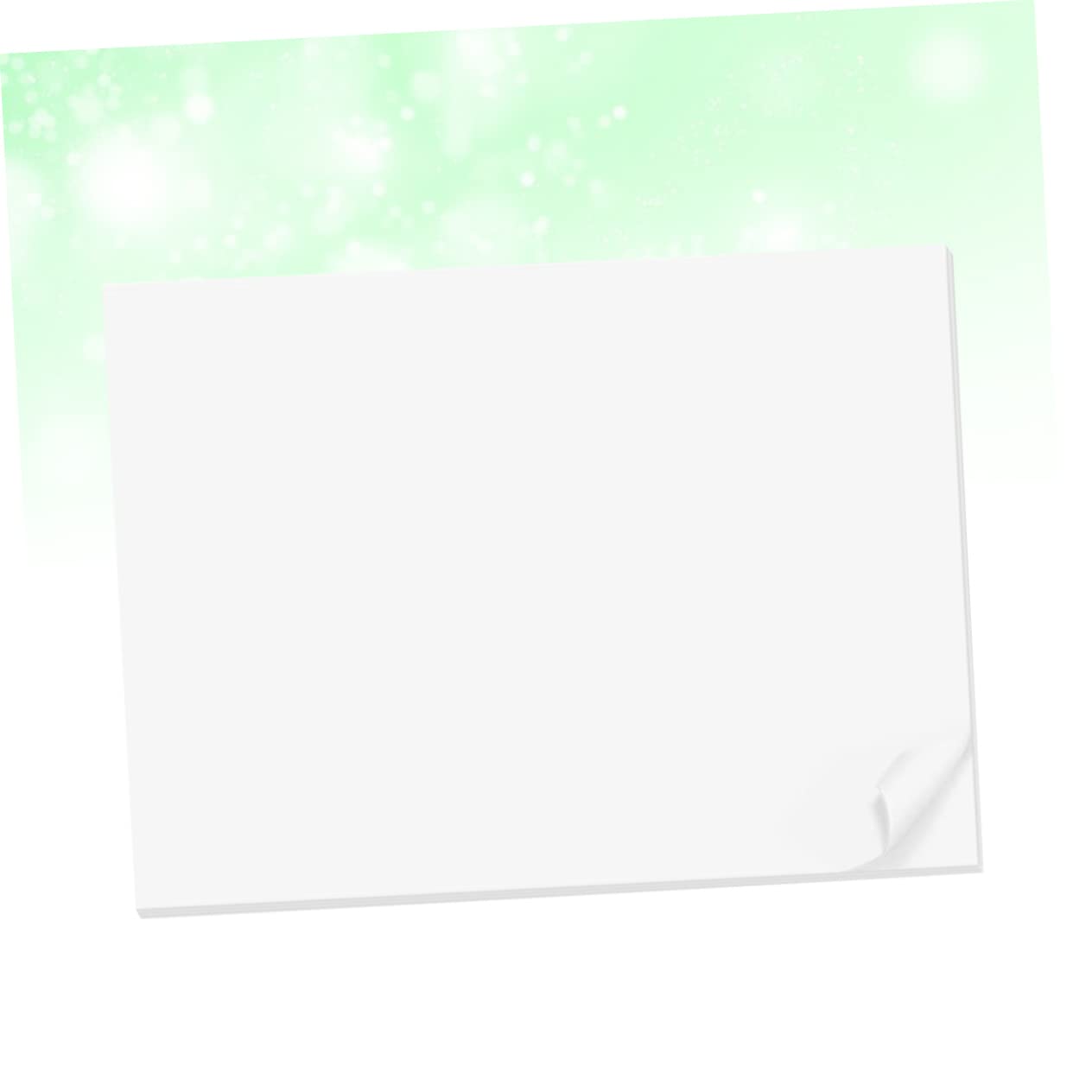 HOODANCOS Papier Aquarelle Pour Artistes 100 Feuilles A4 Vierges Recyclées Pour Croquis Et Dessins