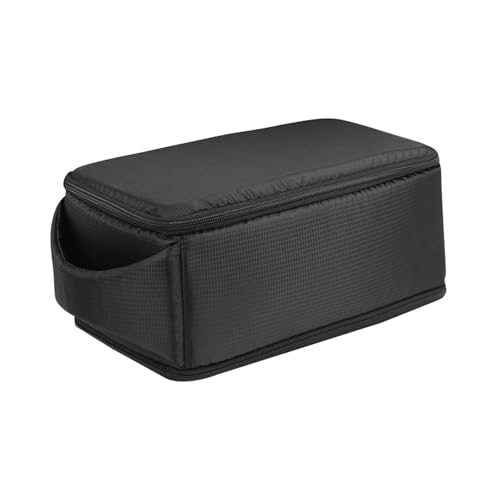 Bolsa de cámara resistente a golpes y polvo con compartimento multifuncional negro