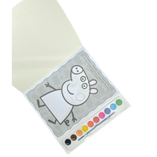 Peppa Pig Livro para Pintar com Aquarela