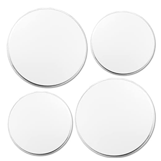 Reston Lloyd Electric Stove Burner Covers, Set of 4, White