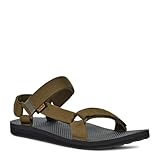 Teva 1004006 Hombre Sandalia, Aceite Oscuro, 44.5 EU