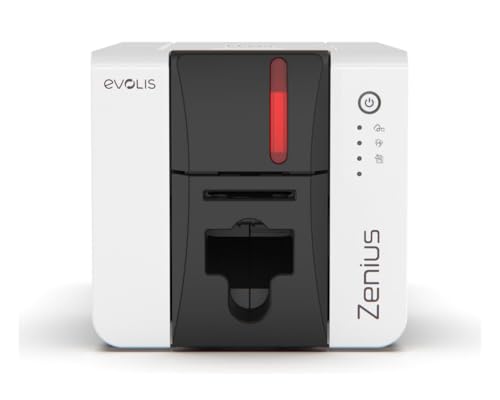 Evolis Zenius Classic Plastic ID Card Printer Single Sided