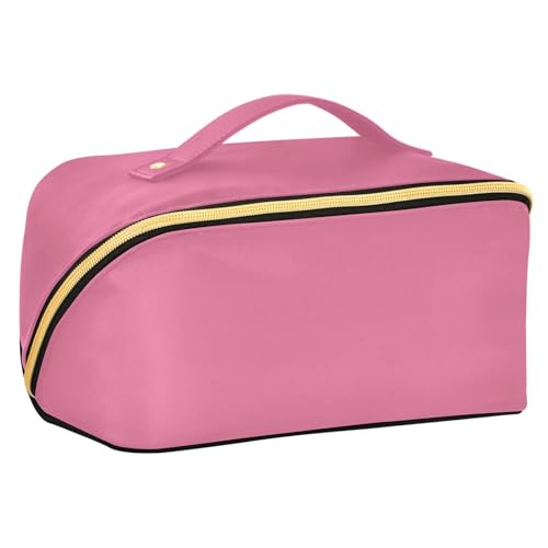 Zathe - Bolsa de viaje con divisores de color rojo violeta pálido, portátil, para mujer, vertical, de pie