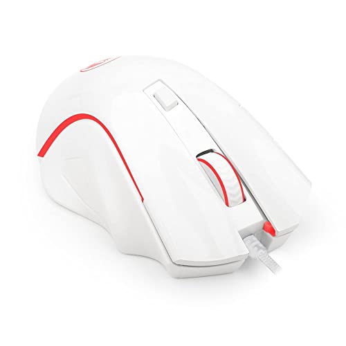 MOUSE GAMER REDRAGON NOTHOSAUR BRANCO - M606W glide