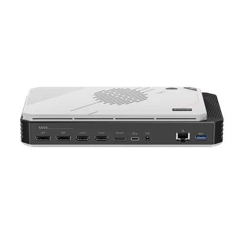 BOSGAME External GPU Docking Station GVP7600 Core, eGPU Game Console with AMD Radeon 7600M Graphics Card, Oculink, Thunderbolt 3, HDMI 2.1, DisplayPort2.0, eGPU Dock for Mini PC