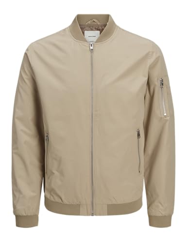 Jack & Jones JJERUSH BOMBER NOOS Chaqueta, Crockery, M para Hombre