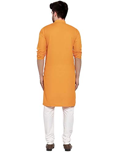 Image of trustous Mens straigth Solid Kurta Pyjama Set Combo in 100% Cotton with 16 Colour Option and Size are XS to 3XL for (Birthday,Wedding, Ceremony, Casual, Engagement)