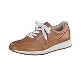 Paul Green Damen SUPER Soft Sneaker, Frauen Low-Top Sneaker,Turnschuhe,Laufschuhe,schnürschuhe,schnürer,Ladies,Mittelbraun (Cuoio),37 EU / 4 UK