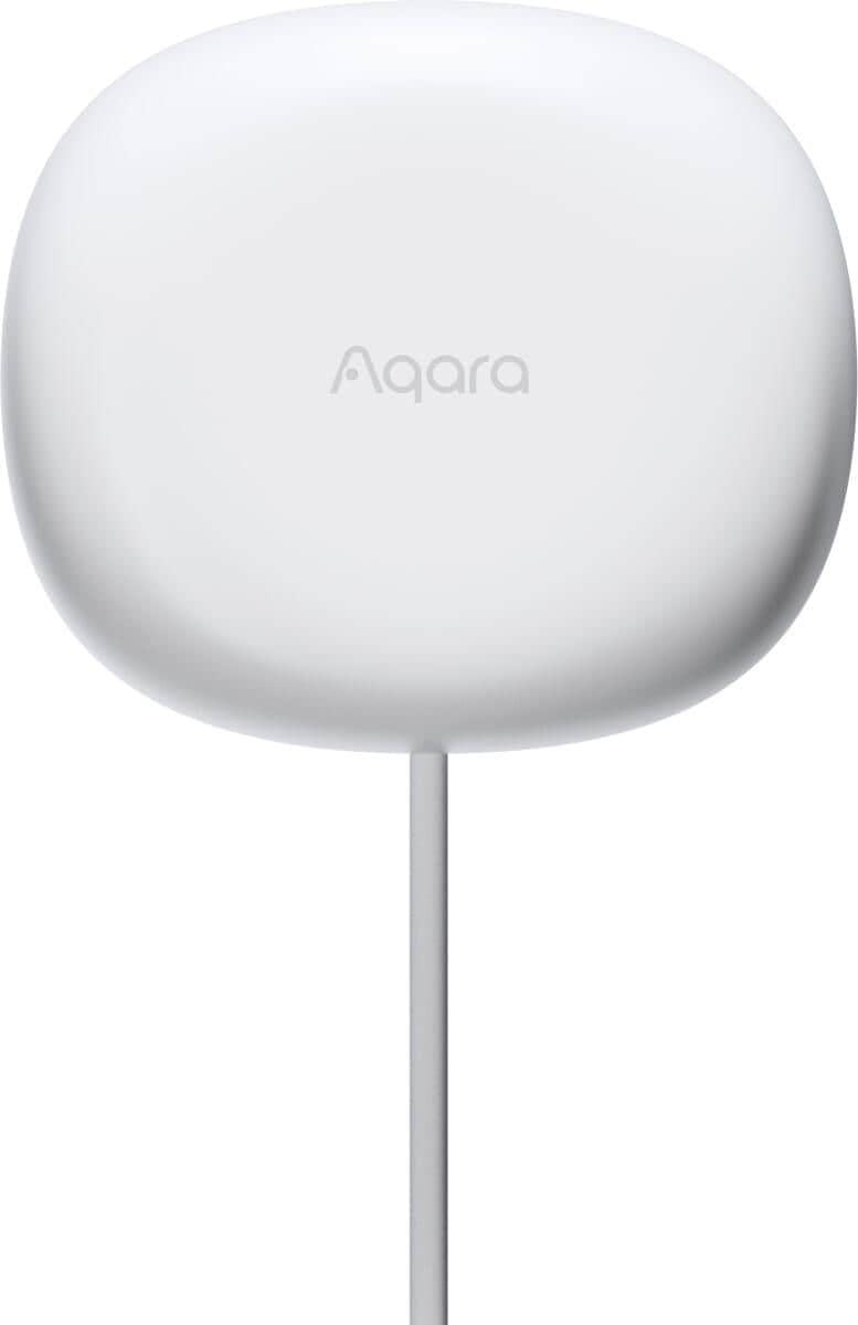 Aqara Zigbee Presence Sensor FP1E with Matter, Requires Aqara Zigbee 3.0 HUB, mmWave Radar Wired Motion Sensor, AI Spatial Learning, Supports HomeKit, Alexa, Google Home